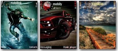 3 تم جدید موبایل نوکیا سری 60 ورژن 3 - Nokia S 60v3 Theme 